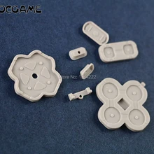 OCGAME игровой запасные части для Новые 3 DSXL 3dsll резиновая клавиатура проведения кнопки проводящий dpad коврик для нового 3DS XL LL 200 компл./лот