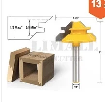 1/2-SHK ящик двери панели линии нож Фрезерный резак долото для дерева необычные knife-4pcs/набор
