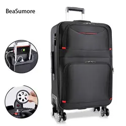BeaSumore багаж на колёсиках Spinner Для женщин пароль тележка для каюты Мужчины Путешествия Duffle чемодан в деловом стиле колеса Студенческая