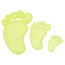 Светящаяся наклейка Новинка детская комната резиновая доска декоративная флуоресценция 9 шт. DIY переводки украшение для дома отпечаток пальца