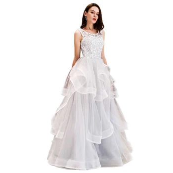 

LPTUTTI Embroidery Lace New For Women Elegant Date Ceremony Party Prom Gown Formal Gala Events Luxury Long Evening Dresses