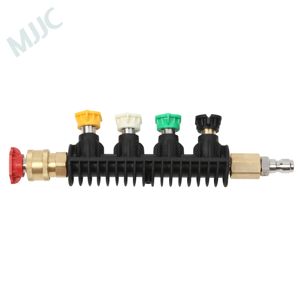 Spray de Água Arruelas de Pressão Varinha de Água para 1 Mjjc Marca Lança Bico 4 Conexão Rápida Alta Qualidade Automóveis Acessório - 10 Mjjc marca spray de água lança bico