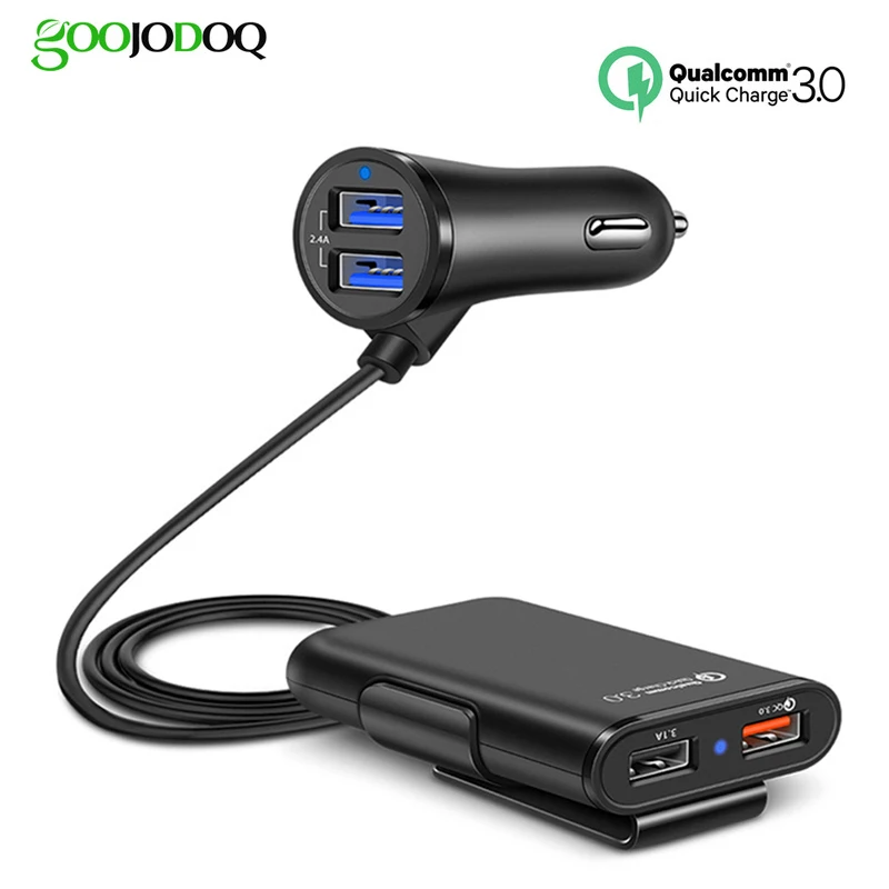 QC 3.0 شاحن سيارة للهاتف المحمول تهمة في سيارة سريعة تهمة 3.0 usb شاحن سيارة ل الشرف Xiaomi سامسونج فون سريع