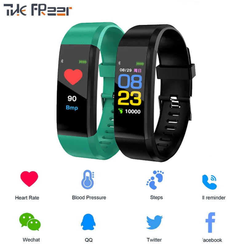 

Smartwatch Sport Wearable High cost performance USB Charging Heart rate Smartwatch Wristwatch for Android IOS