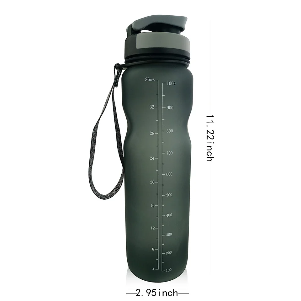 Тритановая Спортивная бутылка для воды 1000 мл BPA Free My Bottle с чайной заваркой, портативная пластиковая бутылка для напитков на открытом воздухе, для езды на велосипеде, ZCForest