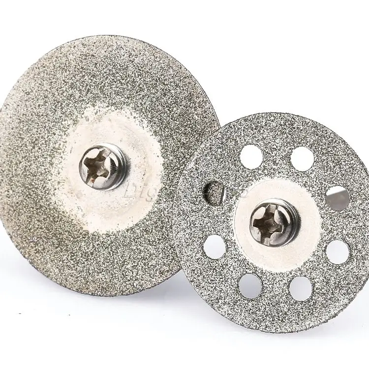 10 шт. Diamond Cut Off диски Режущие диски дыхание отверстие колеса оправка для Dremel 2.35 мм хвостовиком Резка Инструменты
