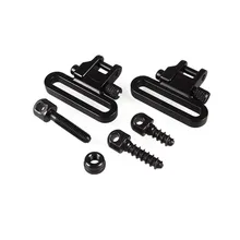 2 шт. 1,25 ''антабка с 3 шт. Резьбовые Заклепки Heavy Duty Слинг поворотный комплект наружного крепления для охотничьих прицелов и Accessories1