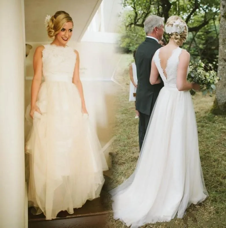 outdoor wedding dresses plus size