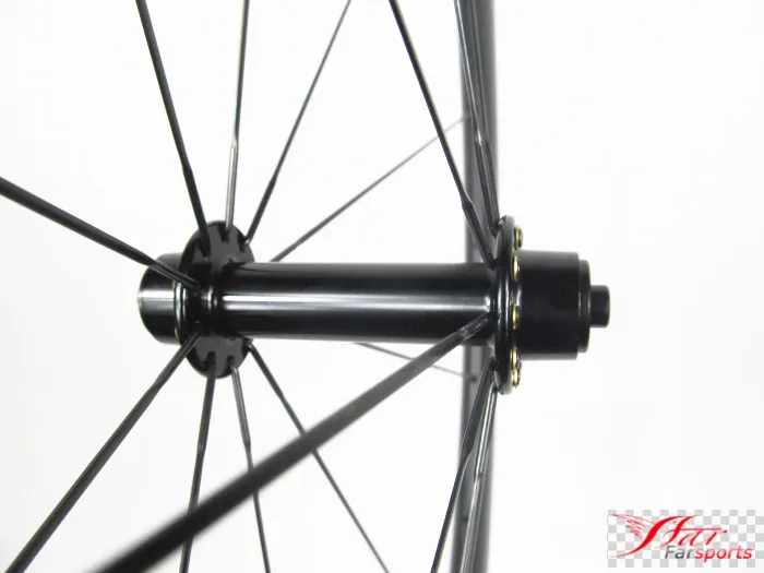 Farsports FSC50-TM-25 ED HUB дорожные велосипеды V тормоза высокого TG смолы Углеродные колеса 50 мм, Углеродные колеса велосипеда 25 мм Широкие ободья