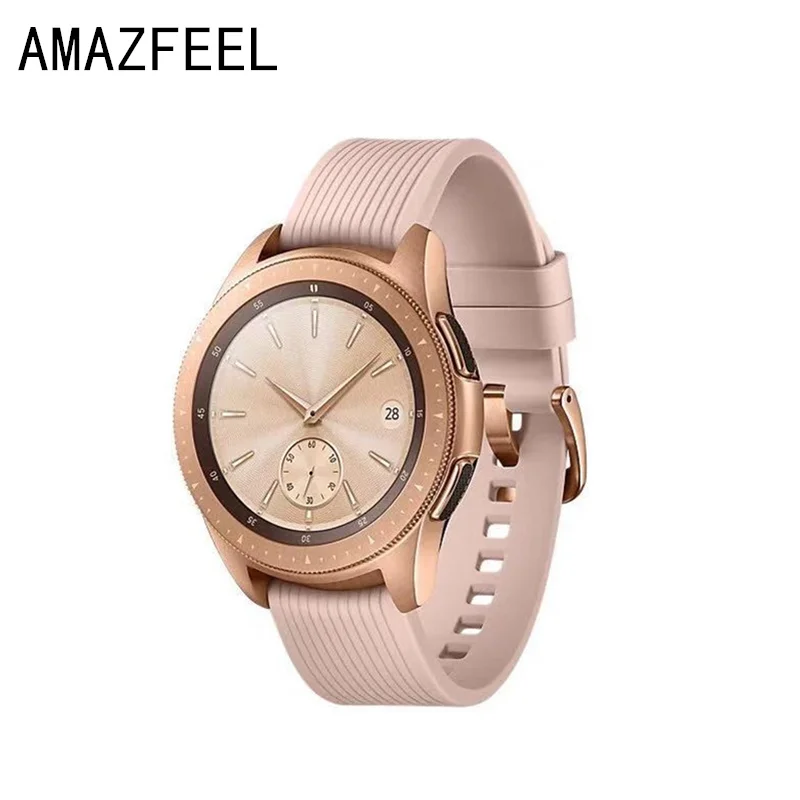 

AMAZFEEL 20mm Silicone Wrist strap for Samsung Galaxy Watch 42mm Samsung gear s2 Samsung gear S4 22mm Watch strap for Samsung S3