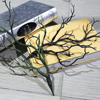 

60pcs Fake Foliage High Simulation Small Twigs Dried Branches Artificial Plant Tree Branches for Wedding Decor WB221