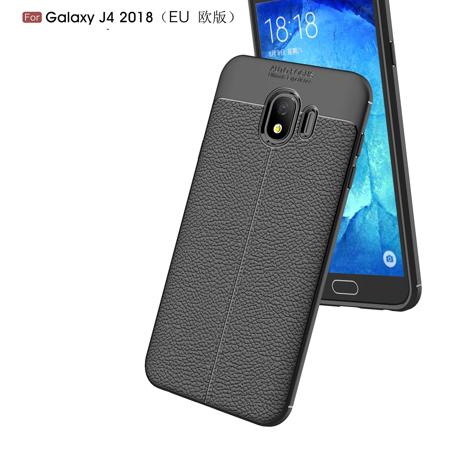 Чехол Wolfsay для Samsung Galaxy J4 2018 европейская версия роскошный силиконовый чехол с