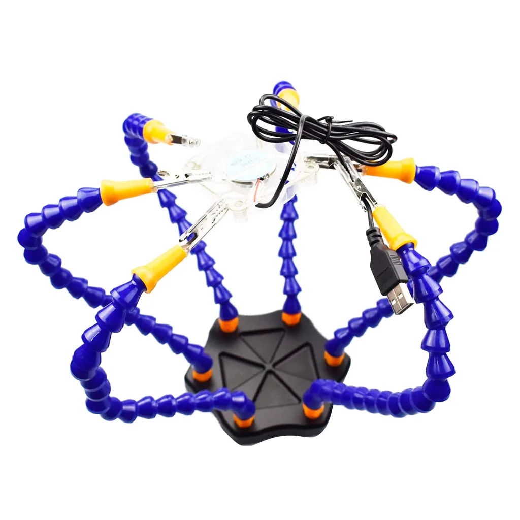 

Third Helping Hands 6 Arm Soldering Station Workstation for FPV Racing Drone