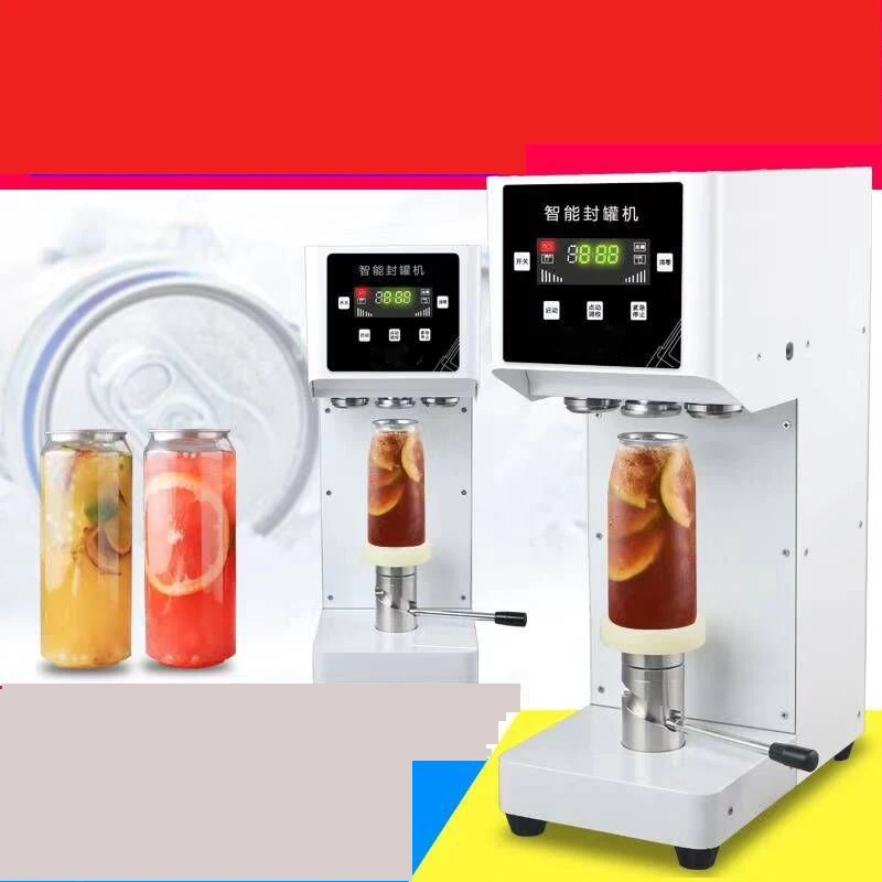 

Beverage can sealing machine with smart panel Full Automatic Cup Sealing machine Seal Paper Cup Commercial Cup sealer