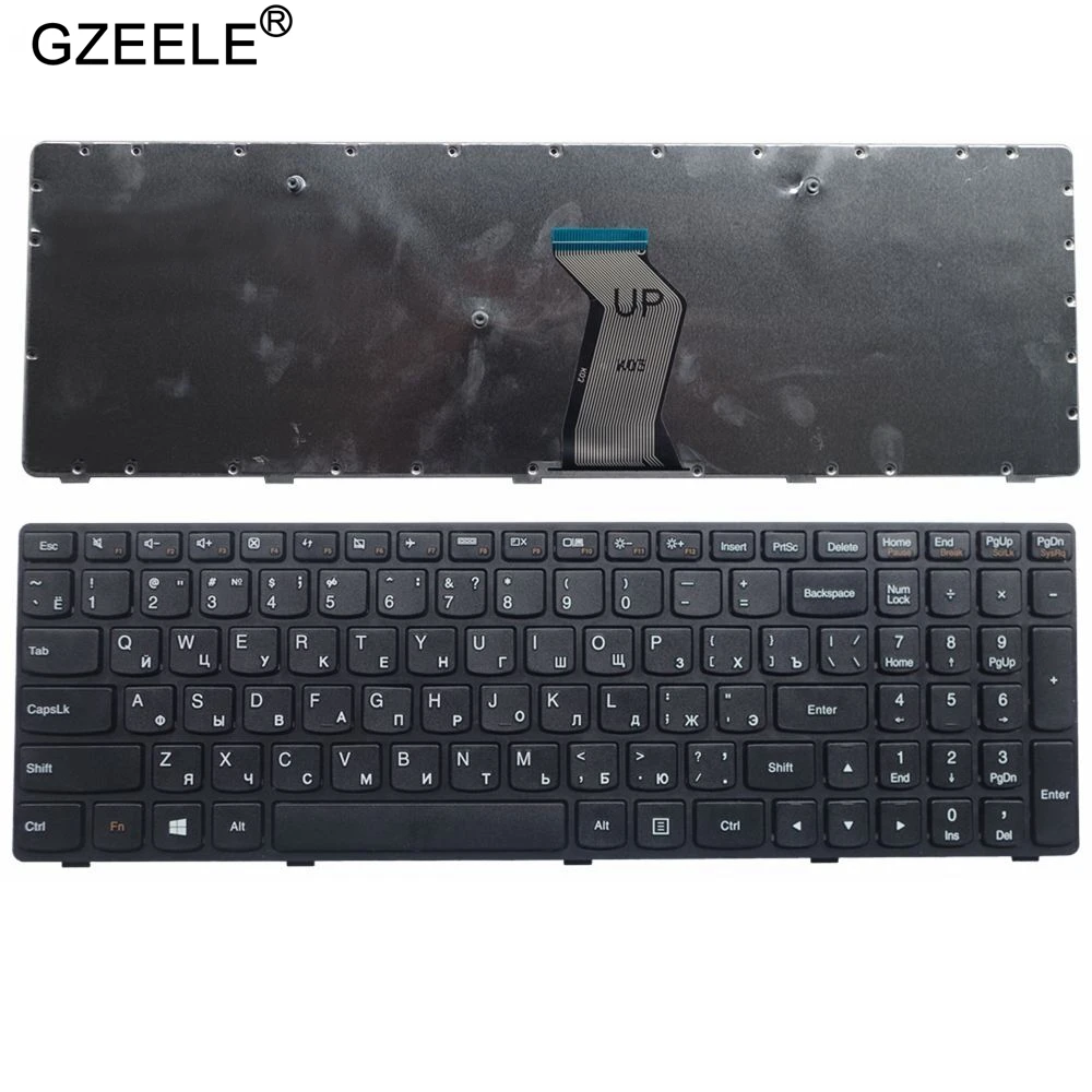 GZEELE Russian RU Keyboard for Lenovo 9Z.N9YSU.A0R NSK-B70SC NSK-B7ASU 25-210902 25-210962 25-211061 25210902 keyboard black new |