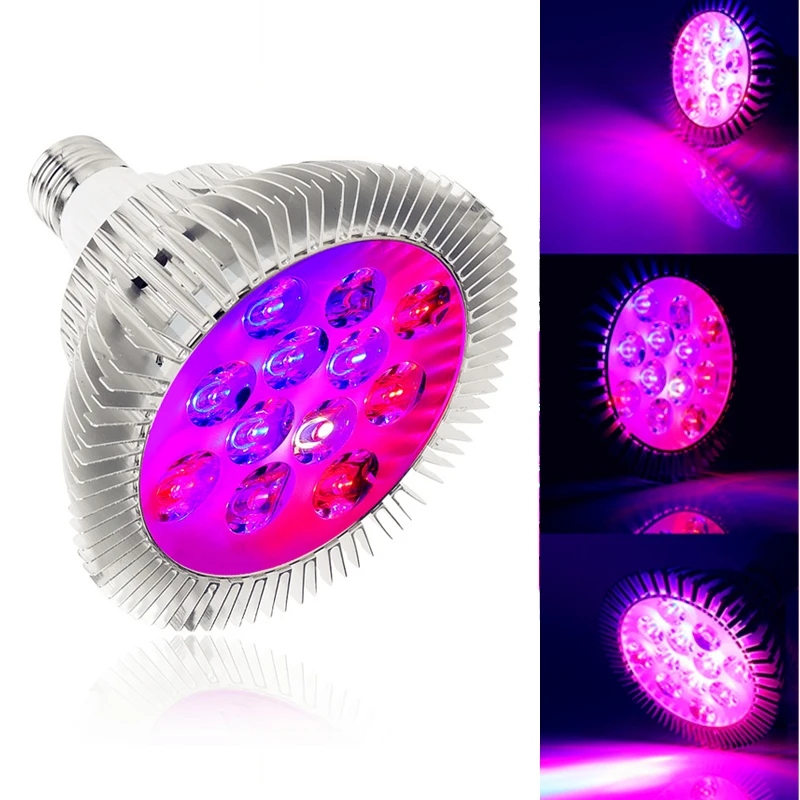 

E27 Grow Light PAR30 PAR38 Full spectrum LED Plant Grown Light Lamp Flower Hydroponic Bulb Indoor/Outdoor Phyto Lamp Grow Tent