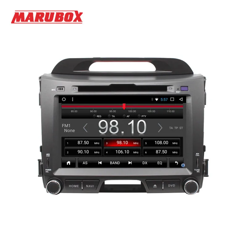 Clearance MARUBOX 2Din Android 7.1 For Kia Sportage 2010 2011 2012 DVD Stereo Radio GPS Navigation Audio Car Multimedia Player 8A201DT3 2