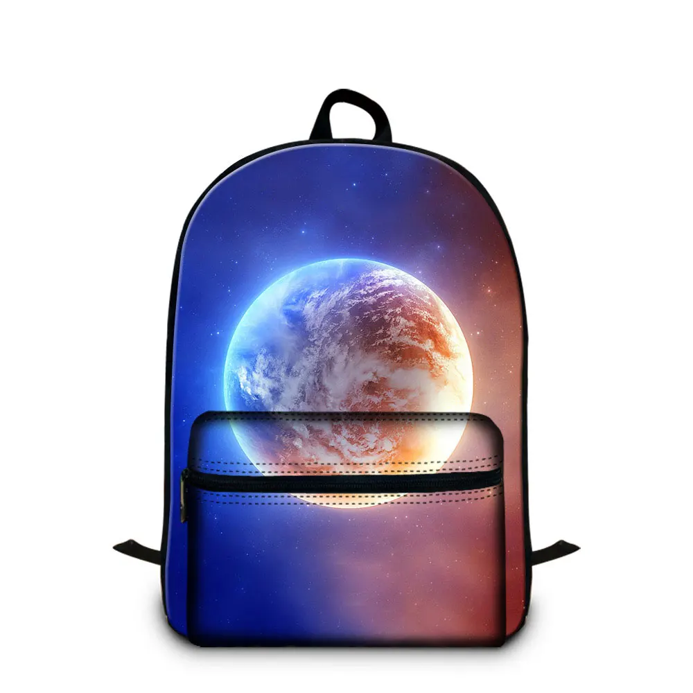 Dispalang Primary Students School Backpack Galaxy Design Schoolbag Casual Back Pack Universe
