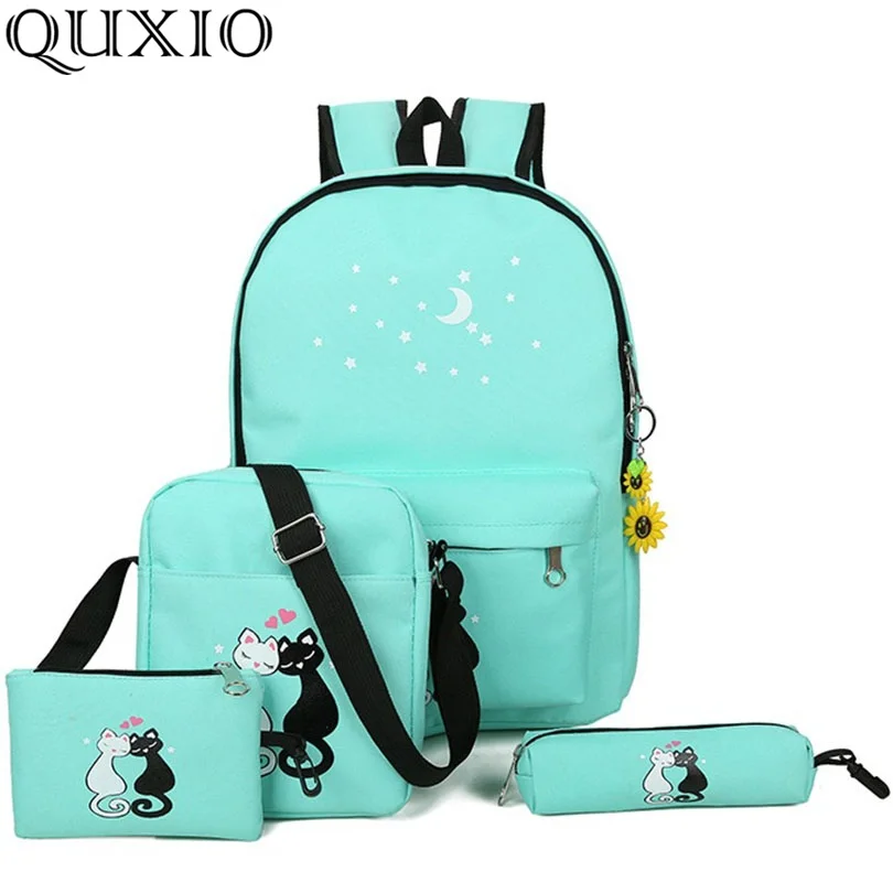 рюкзак 4 в 1. рюкзак 3 в 1!!, в комплекте. рюкзаки для подростков для девочек.