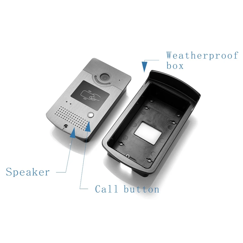  9 inch LCD monitor Speakerphone intercom Color Video Door Phone doorbell access Control System door