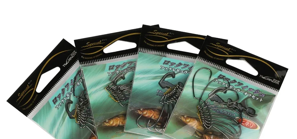 Tsurinoya 40 шт./лот Офсетные Крючки для Червяков джиг Круг рыболовные крючки широкий зазор Высокоуглеродистая сталь для морской рыбалки