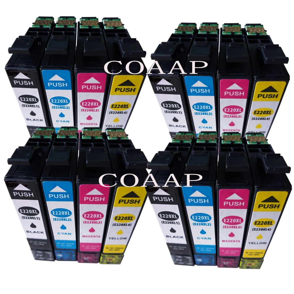 

Совместимый картридж для принтера Epson XP320 XP420 WF2630 WF2650 WF2660, 16 шт.