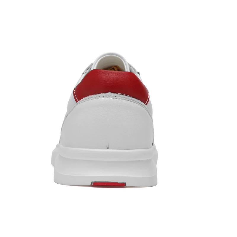 Branco branco Couro De Casuais Masculinos Sapatos Preto E4Rq6wvvn