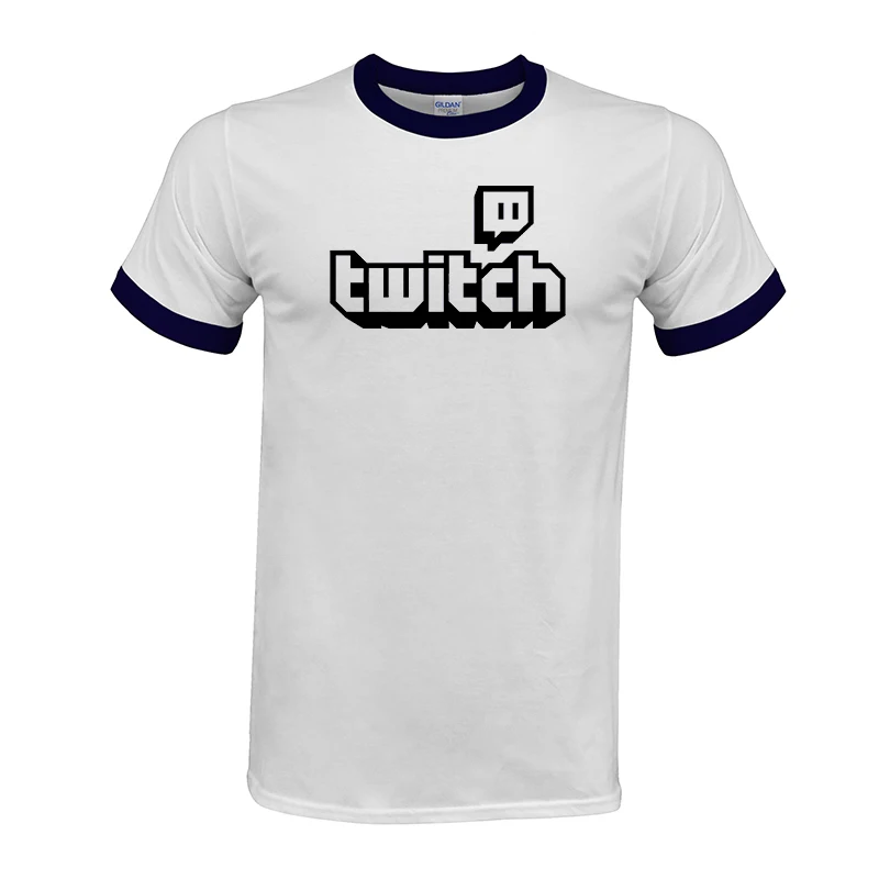 

Twitch TV T-shirt - Purple Gaming Top Gamer Tee Fathers Day Fan Gifts T-Shirt Short Sleeve pride t shirt men Unisex New Fashion