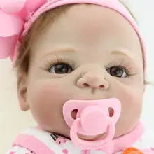 57 см Reborn Baby Куклы детские подарки Игрушечные лошадки моделирования кукла девушка принцесса Куклы сопровождать куклы Baby Shower на день рождения рождественские подарки