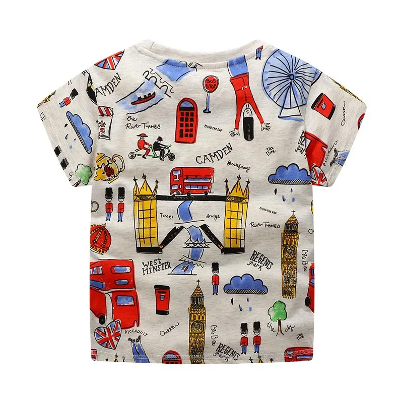 SAILEROAD 4Years Girls Футболки для детей Верхняя одежда Летняя детская Новый мультфильм