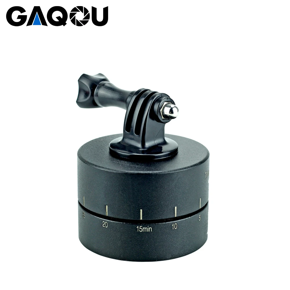 GAQOU CNC все металлические 360 градусов вращающийся Gopro промежуток времени