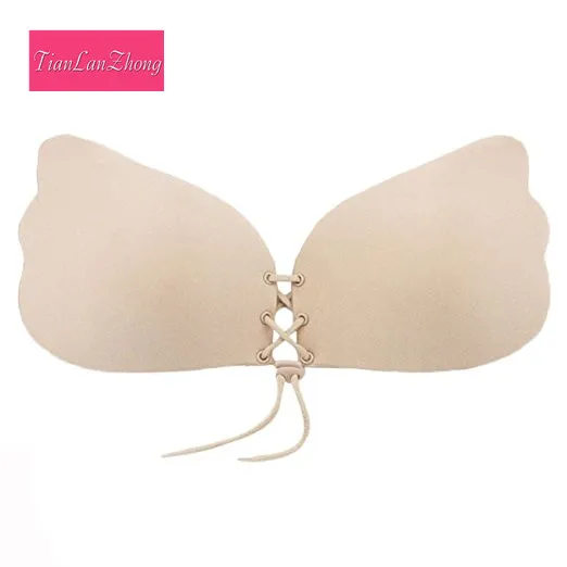 LALA Goddess Front Closure Adhesive Strapless Bra Silicone Stick On