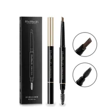 Средство для макияжа глаз с двойной головкой для бровей, средство для увеличения бровей, водостойкий Черный Коричневый Макияж, карандаш для бровей, новое поступление