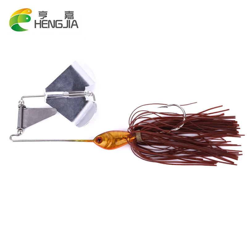 HENGJIA 1 шт. зумбейт 16 г/22 г Рыболовная Приманка VIB Блестки для бороды Спиннер Щука