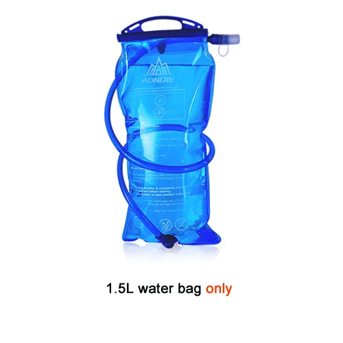 AONIJIE E904S рюкзак для бега марафон гидратация нейлоновый 10л походный рюкзак жилет марафон велосипедный рюкзак - Цвет: 1.5L water bag only
