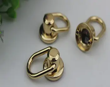 

Free shipping (10 PCS/lot) diy bag metal fittings bag with lateral band hang bag hook clasp hook screw rivet