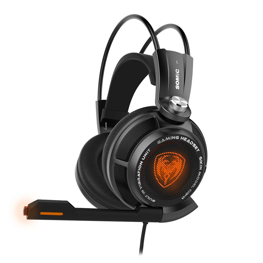 

Somic G941 7.1 Virtual Surround Sound USB Gaming Headset with Vibrating Function Mic Voice Control