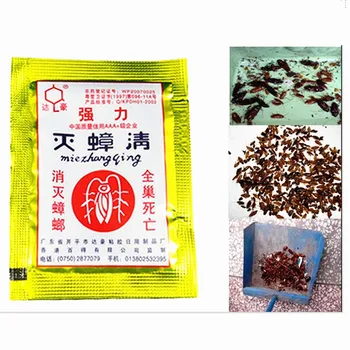 

50PCS Powerful Effective Cockroach Killing Bait Kak kerlak Bait Pest Control Cockroach Killer repellent Powder