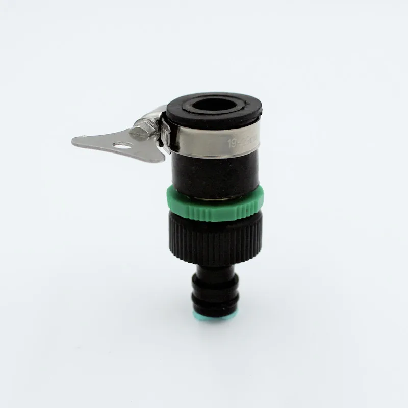 10pcs/pack Indoor Tap Connector for Unthreaded Tap Threadless Tap Adaptor Hose End Fittings