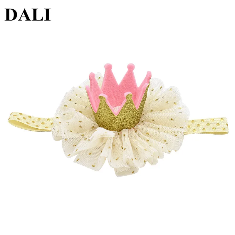 DALI 2018 Новые Девушки Цветок Принцесса Корона вечерние для украшения малышей