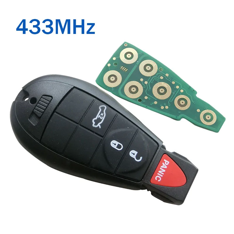 New Fobik 3 button with panic IYZ C01C keyless entry remote key with