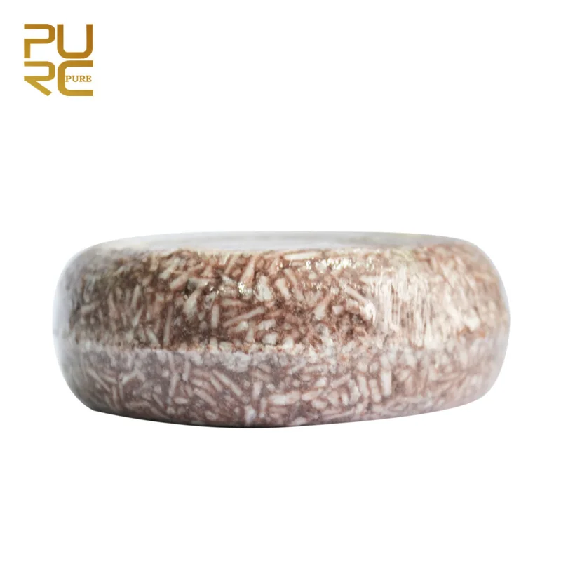PURC органический шампунь Polygonum бар 100% чистый и ручной работы холодной обработки