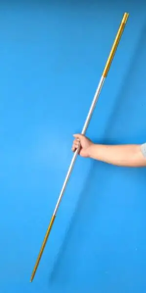 

150CM Length Golden Silver Metal Appearing Cane/Cudgel For Professional Magician Stage Street Magic Tricks Illusion Super Long