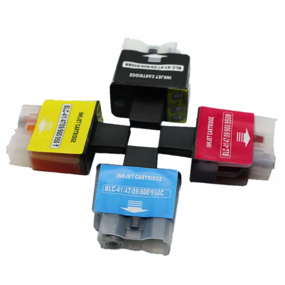 LC09 LC41 LC47 LC900 LC950 Замена чернильных картриджей MFC 830CLN 830CLWN 840CLN 3240C|ink cartridge|replacement