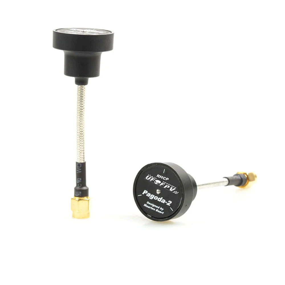 

1pcs Pagoda 2 5.8GHz RHCP Omni-Directional Circularly Polarized Antenna for Fpv Drone Fatshark Goggle Glasses