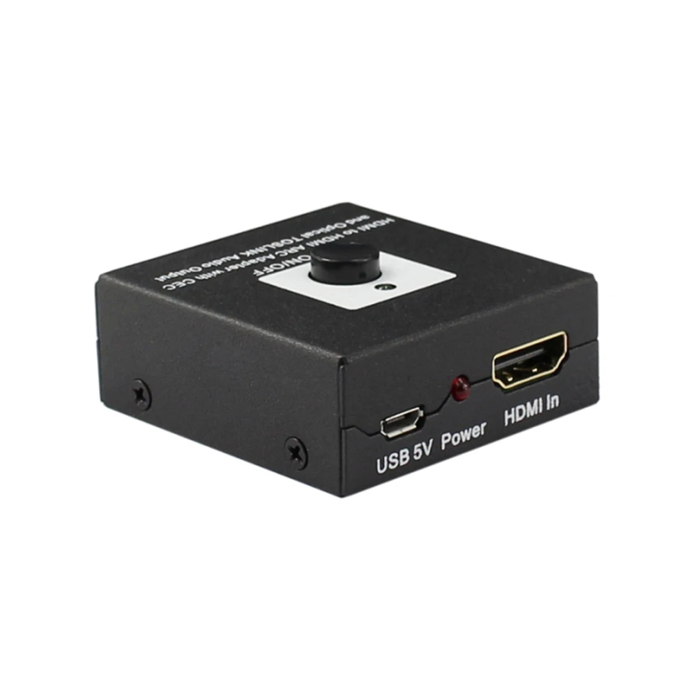 Оптоволоконный адаптер HDMI на аудиоразветвитель ARC Audio Return (ARC Return)| |