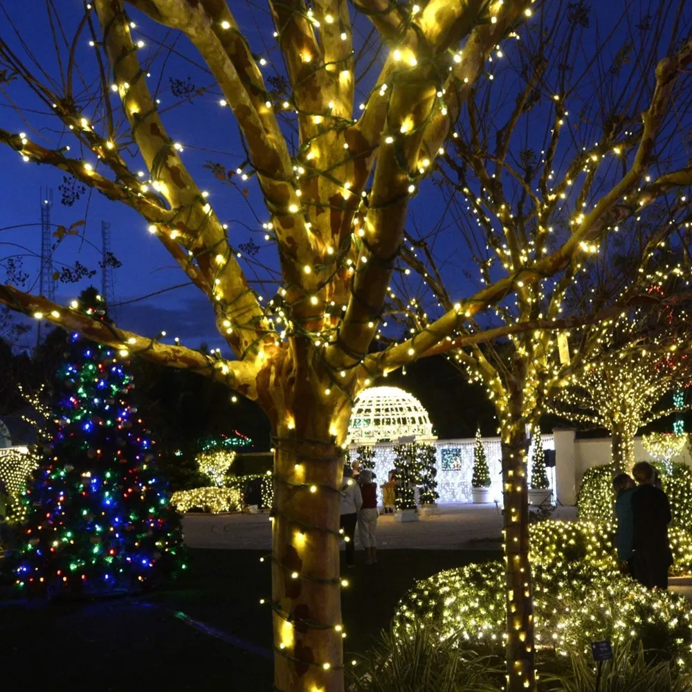 12//22//50M Solar Power LED String Fairy Lights Xmas Garden Outdoor Indoor Wedding