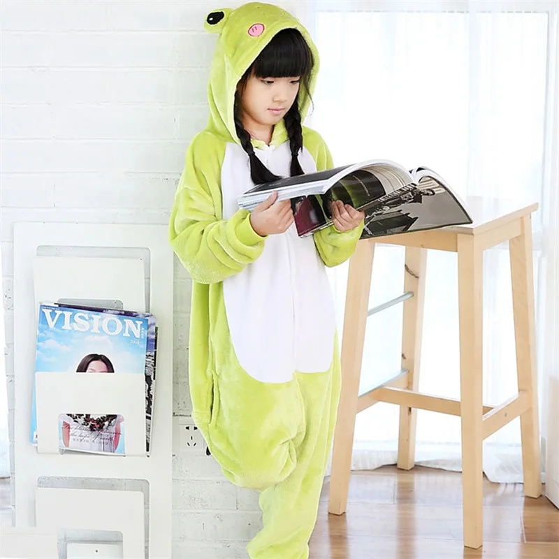 

Kids Blanket Sleepers Baby Girls Animal Overalls Jumpsuit Romper Pajamas Hooded Sleeping Bag Children's Clothing Sleepwear Robe