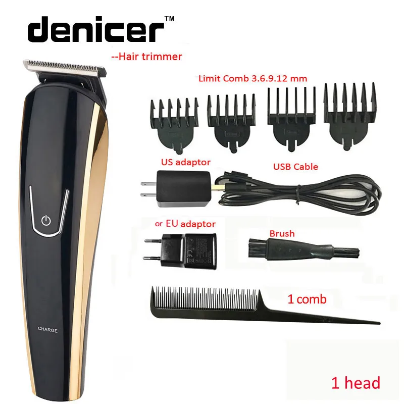 

Professional Electric Hair Clipper Rechargeable Hair Trimmer Hair Cutting Machine To Haircut Beard Trimer Waterproof