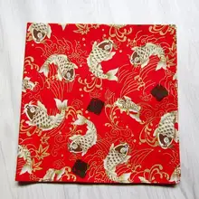 Японский носовой платок 47*47 см Cyprinidae Чистый хлопок платок для женщин